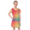 Colorful Rainbow Kids  Drop Waist Dress View1