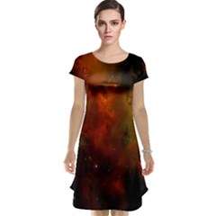 Space Science Cap Sleeve Nightdress by artworkshop