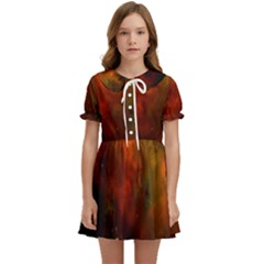 Space Science Kids  Sweet Collar Dress by artworkshop