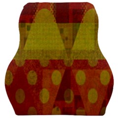 Rhomboid 003 Car Seat Velour Cushion  by nate14shop