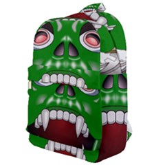 Monster-mask-alien-horror-devil Classic Backpack by Jancukart