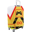 Gamer-geek-video-game-sign-fan Luggage Cover (Large) View2