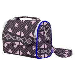 Abstract Pattern Geometric Backgrounds Satchel Shoulder Bag by Eskimos