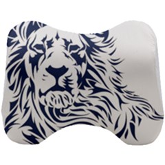 Head Art-lion Drawing Head Support Cushion by Jancukart