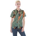 Mosaic Women s Short Sleeve Pocket Shirt View1