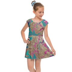 Freedom To Pour Kids  Cap Sleeve Dress by Hayleyboop