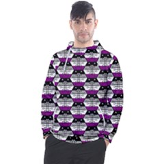 Hackers Town Void Mantis Hexagon Asexual Ace Pride Flag Men s Pullover Hoodie by WetdryvacsLair