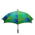 Colors-rainbow-chakras-style Golf Umbrellas View3