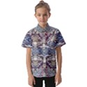 Abstract pouring Kids  Short Sleeve Shirt View1