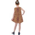 Abstract pattern geometric backgrounds Kids  Summer Dress View2