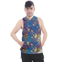 My Pour Cup Painting 7 1 Cbdoilprincess  Men s Sleeveless Hoodie by CBDOilPrincess1