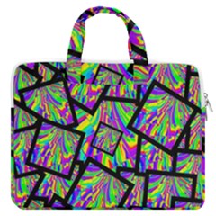 Vibrant Colors Cbdoilprincess Macbook Pro 16  Double Pocket Laptop Bag  by CBDOilPrincess1