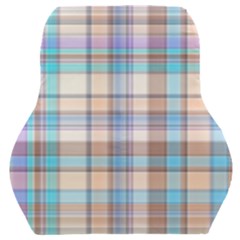 Plaid Car Seat Back Cushion  by nate14shop