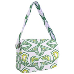 Abstract Pattern Geometric Backgrounds Courier Bag by Eskimos