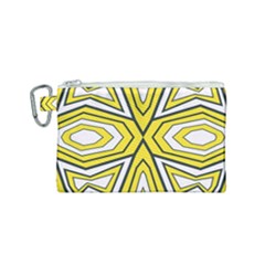 Abstract Pattern Geometric Backgrounds  Canvas Cosmetic Bag (small) by Eskimos