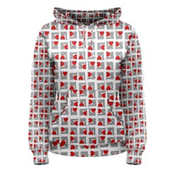 Spanish Love Phrase Motif Pattern Women s Pullover Hoodie by dflcprintsclothing