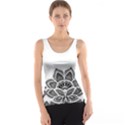 IM Fourth Dimension Black White Tank Top View1