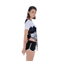 IM Fourth Dimension Black White 6 Asymmetrical Short Sleeve Sports Tee View3