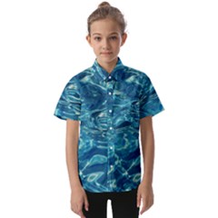  Surface Abstract  Kids  Short Sleeve Shirt by artworkshop