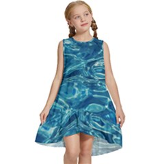  Surface Abstract  Kids  Frill Swing Dress by artworkshop