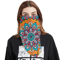 Mandala Spirit Face Covering Bandana (triangle) by zappwaits