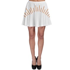 I Love Camping Skater Skirt by PFashionArt