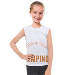 I Love Camping Kids  Mesh Tank Top by PFashionArt