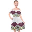 IM Fourth Dimension Colour 3 Kids  Cut Out Shoulders Chiffon Dress View1