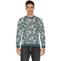 tropical polka plants 6 Men s Fleece Sweatshirt View1