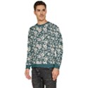 tropical polka plants 6 Men s Fleece Sweatshirt View2