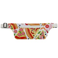 Pizza Love Active Waist Bag by designsbymallika