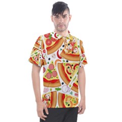 Pizza Love Men s Polo Tee by designsbymallika