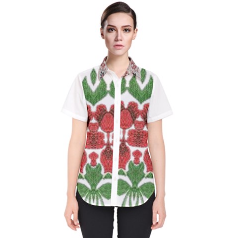 Im Fourth Dimension Colour 9 Women s Short Sleeve Shirt by imanmulyana