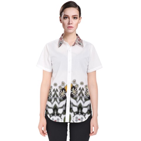 Im Fourth Dimension Colour 10 Women s Short Sleeve Shirt by imanmulyana