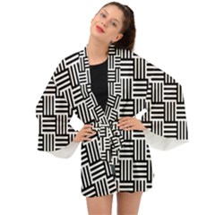 Basket Long Sleeve Kimono by nateshop