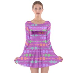 Design Modern Long Sleeve Skater Dress by nateshop