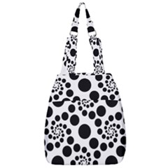 Dot Center Zip Backpack by nateshop