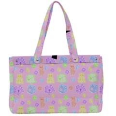 Dungeons And Cuties Canvas Work Bag by thePastelAbomination