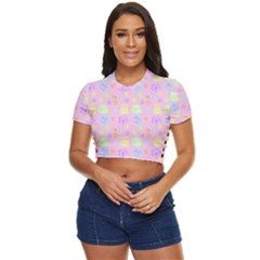 Dungeons And Cuties Side Button Cropped Tee by thePastelAbomination