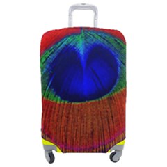 Peacock Plumage Fearher Bird Pattern Luggage Cover (medium) by Sapixe