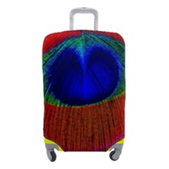 Peacock Plumage Fearher Bird Pattern Luggage Cover (small) by Sapixe