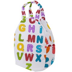 Vectors Alphabet Eyes Letters Funny Travel Backpacks by Sapixe