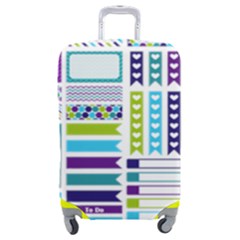 Peacock Pattern Luggage Cover (medium) by Sapixe