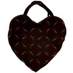 Carrots Giant Heart Shaped Tote by nateshop