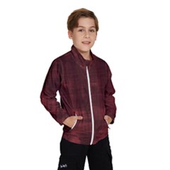 Background-maroon Kids  Windbreaker by nateshop