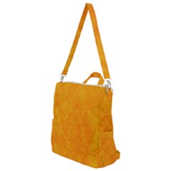 Background-yellow Crossbody Backpack by nateshop