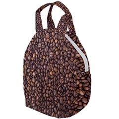 Coffee Beans Food Texture Travel Backpacks by artworkshop