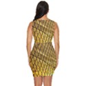 Chain Link Fence  Draped Bodycon Dress View4