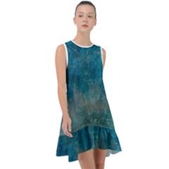  Pattern Design Texture Frill Swing Dress by artworkshop