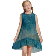  Pattern Design Texture Kids  Frill Swing Dress by artworkshop